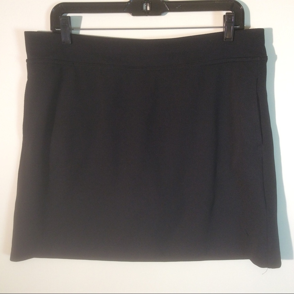 Callaway Golf Black Skort Shorts + Skirt Opti-Dri